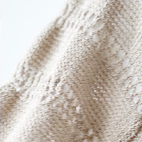 BCBG MaxAzria Knit Sweater Beige Size Medium - Picture 3 of 5